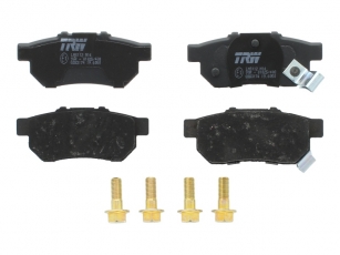 Купить GDB3174 TRW Тормозные колодки задние Цивик (1.6, 1.6 VTi, 1.6 i) с звуковым предупреждением износа